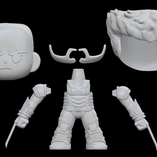 w005.jpg ЧИБИТ 082 : Росомаха (Дэдпул и Росомаха)