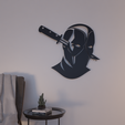 wall-art-12.png Deadpool Wall Decoration Knife Head 2d wall art Marvel