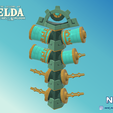 Folie2.png Zonai Energy Cell Holster - Zelda Tears of the Kingdom - Life Size
