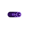 choke_with_hider.stl Bug A Salt flash hider choke + carril de picareta por baixo do cano
