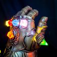 Thanos_Glove_DnD_3Demon-35.jpg 3D file The Infinity Gauntlet - Wearable DnD Dice Holder・3D printing template to download