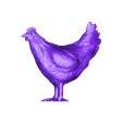 poule.stl The golden egg hen
