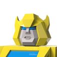 Face_Edit.jpg STL file Low Poly Bumblebee・3D printing idea to download