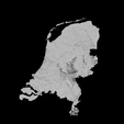 1.png Topographic Map of the Netherlands – 3D Terrain