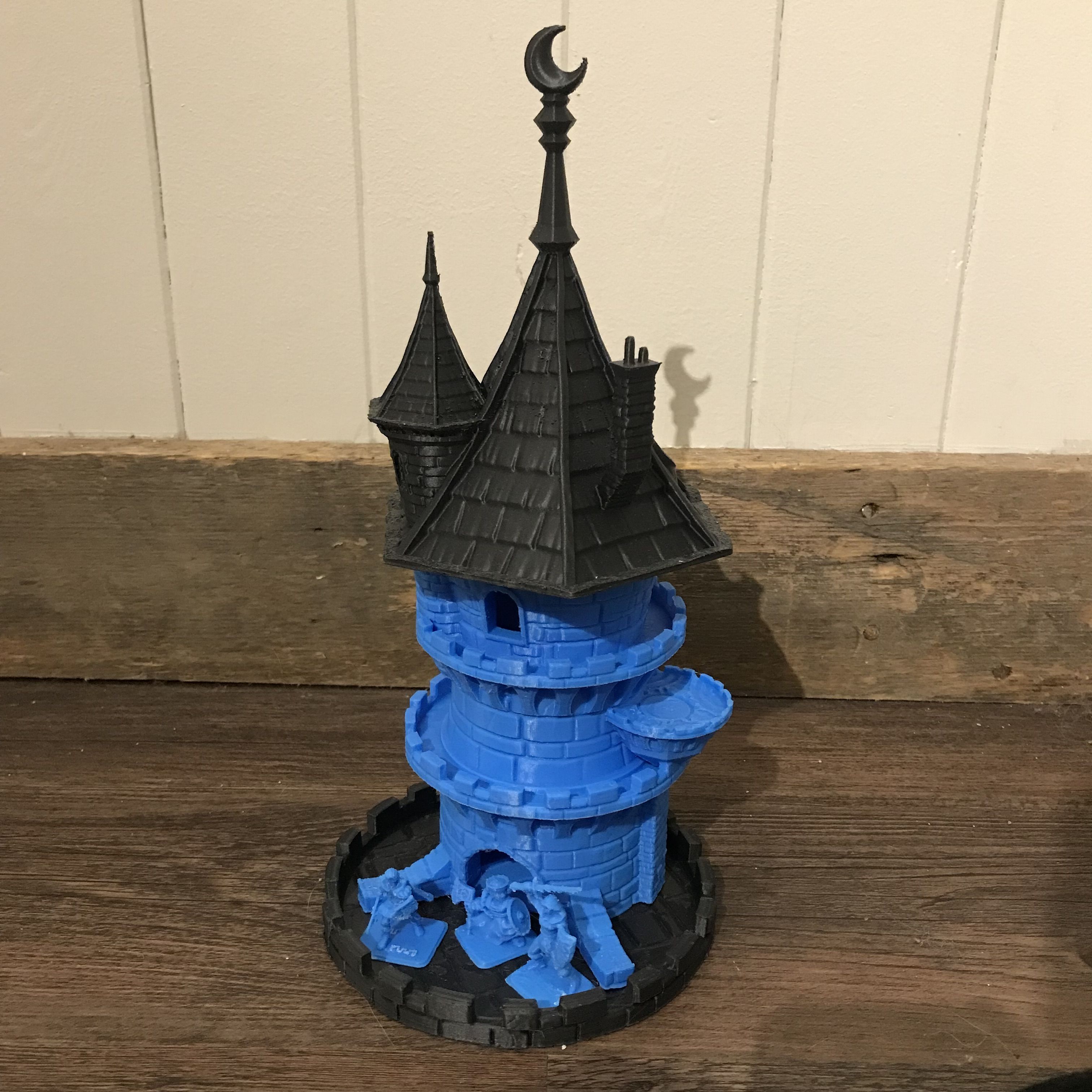 3D printable FATES END - DICE TOWER - FREE WIZARD TOWER! • made with ...