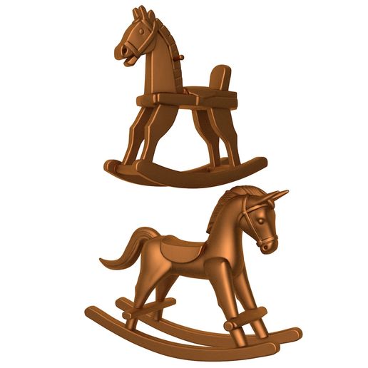 Rocking Horse / Rocking Chair / Rocking Horse stl / Rocking Horse printer / horse stl / toy horse