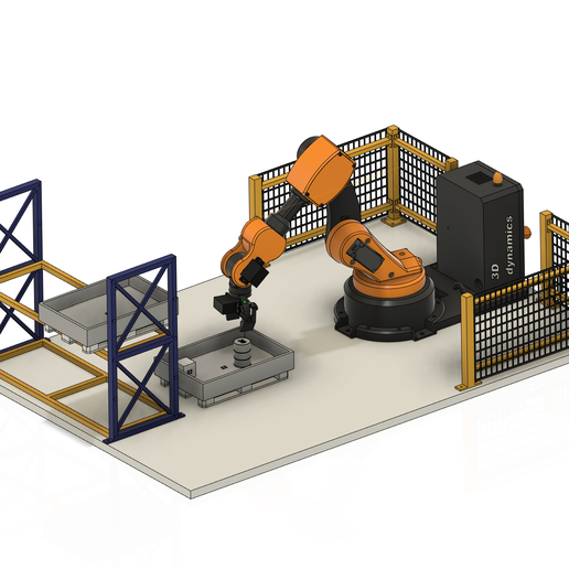 Robotic-arm-v25.png Robot arm 6-Axis DIY 3D Print Files