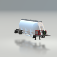cisterna-cementera-camion-en-ho-5.png H0 scale cement transport trailer