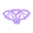 Bat.stl Bat Cookie Cutter