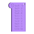 tabla 1.stl Multiplication tables