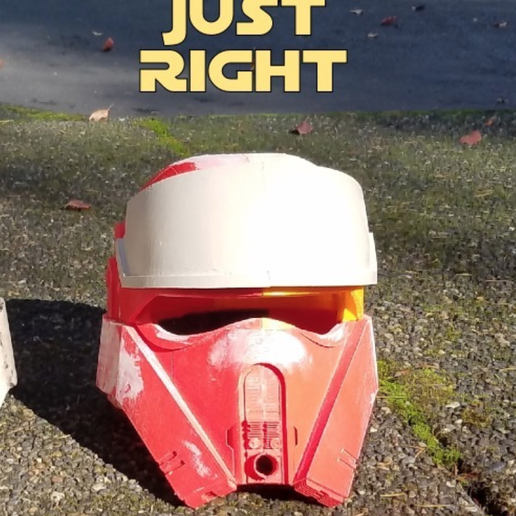 Shoretrooper Helmet Resized for Kids