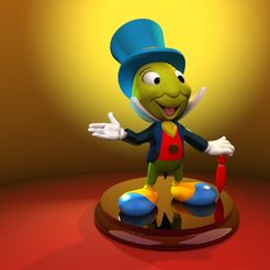 grillo-3.jpg Jiminy cricket, Disney cartoon-Pinocho
