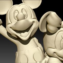 14.jpg STL file Mickey and Minie mouse together.Love. STL 3D printable・3D printable design to download