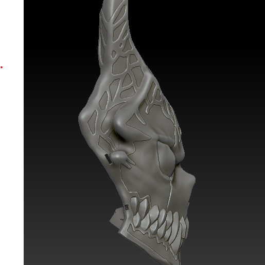 🎃 Kaiju No.8 Broken Mask Version・ STL File for 3D printing