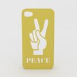 Peace-Hand-Iphone-Case.jpg Peace Hand Iphone Case 6 6s