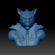 Shop4.jpg Three Gods II Mahes-Herischef + Wolf-Hound-Bust -STL 3D print file