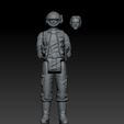 ScreenShot039.jpg Star Wars .stl REBEL TROOPER .3D action figure .OBJ Kenner style.
