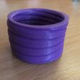IMG_4051.JPG STL file Scallop Cock Ring - Non Flex・3D printable model to download