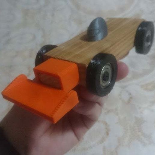 CAR WOOD ( includes hull, horn, aileron and decks ) - 3D model önizlemesi