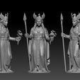 02.jpg Freyja 北欧女神缩微模型 - Valkyrie STL - 维京神话人物