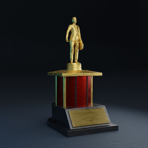Dundie Award 3D model