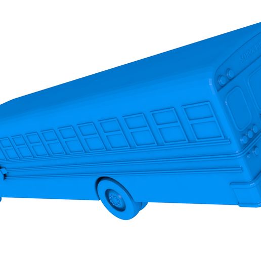 👴 Old School Bus stl / bus stl・ 3D File for 3D printing・Cults