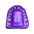 Gum Upper big teeth.stl Big front TEETH DENTAL
