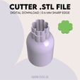 Diapozitiv25.jpg Micro Clover Polymer Clay Cutter | STL Digital File