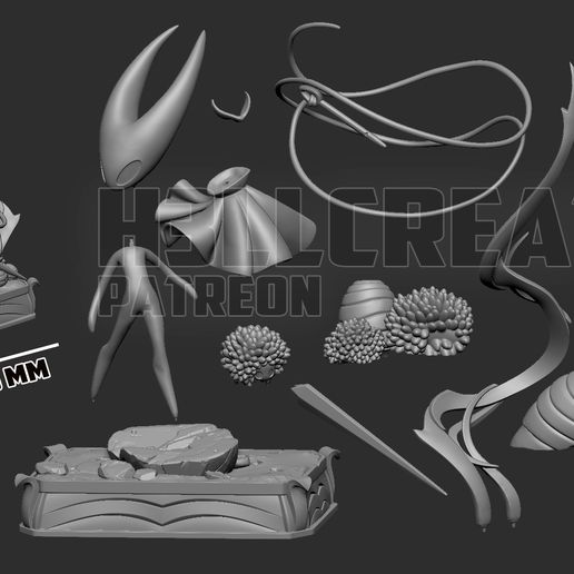 Hornet Figurine - Miniatures - PLA - 3D printed product - фото 13