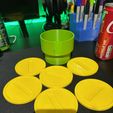 image1-1.jpeg Mario Coin Coasters & Warp Tube Holder