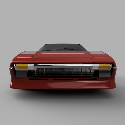 🚗 Ferrari 308 GTS・Free STL File for ・Cults