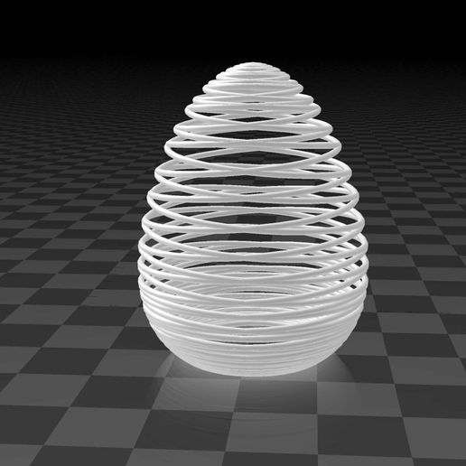 3 different easter eggs 3D model