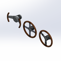 Custom-Steering-Wheel-Pack.png 1/24 Scale Steering Wheel Pack 2 (Hot Rod/Rat Rod)