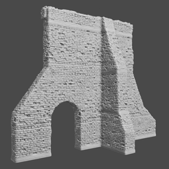 workbench.png Fichier STL Mur de briques en ruine pour diorama 1/35・Plan pour imprimante 3D à télécharger