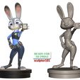 Zootopia-Judy-Hopps-1.jpg Fanart 《动物世界》警官朱迪-霍普斯展示警徽