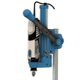 DREMEL_Drill_Press_close_up_main_assembly.png Archivo STL Prensa de perforación DREMEL (Muy fuerte y precisa)・Modelo imprimible en 3D para descargar