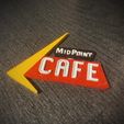 Snapseed-7.jpg MidPoint Cafe Sign Fridge Magnet