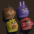 IMG_0287.jpeg PACK FNAF - 4 KEYCAP 3D KEYBOARD - five nights at freddy's