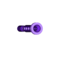 Unsupported_barrelstub_version03smallerHollow.stl Triple Tap Cannon - Mech Knight Class Weapon system - Two Taps and a Tickle