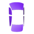 windows.stl Bmw i4 2022 PRINTABLE CAR IN SEPARATE PARTS