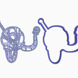 AWDAWDAD.png STL file KVN COOKIE CUTTER - FINAL SPACE・3D printer model to download