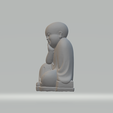 10.png Little Monk 3D print model