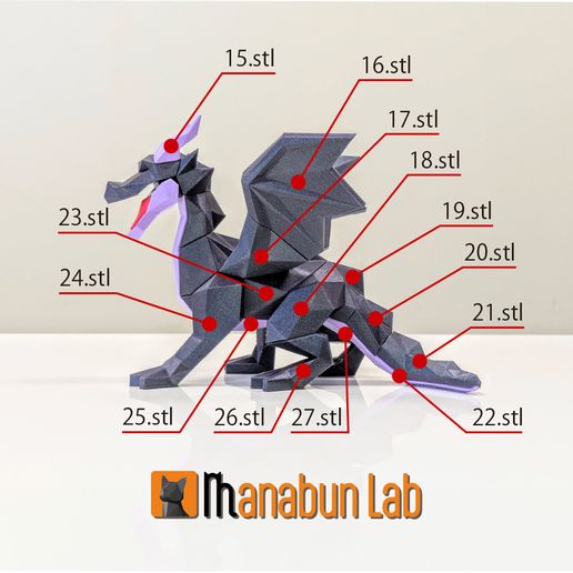 E_Low_Poly_Majestic_Dragon_Puzzle_.jpg 🐉Low Poly Majestic Dragon Puzzle