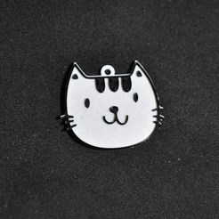DSC_0152.jpg Fichier STL Porte-clés Kitty・Design à télécharger et à imprimer en 3D