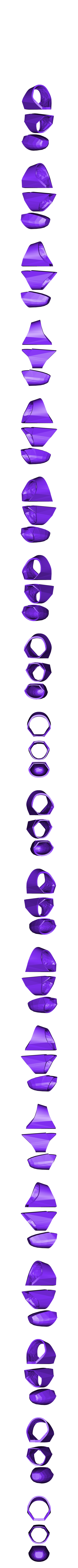 middle.obj Iron Man MK6 MK 6 Glove Hand with repulsor