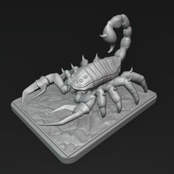 1.jpg 3D-Datei Kriegsskorpion・Design zum Herunterladen und 3D-Drucken