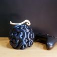 one-piece-devil-fruit-3d-print-gomu-gomu-fruit-11.jpg ПОДСТАВКА ДЛЯ КОНТРОЛЛЕРА ПЕРЕКЛЮЧАТЕЛЯ || ФРУКТЫ ГОМУ ГОМУ