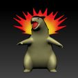ZBrush-Document2.jpg pokemon cyndaquil evolution pack