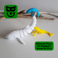 20221109_140530.png STL file Humpback Whale Flexi・3D print design to download