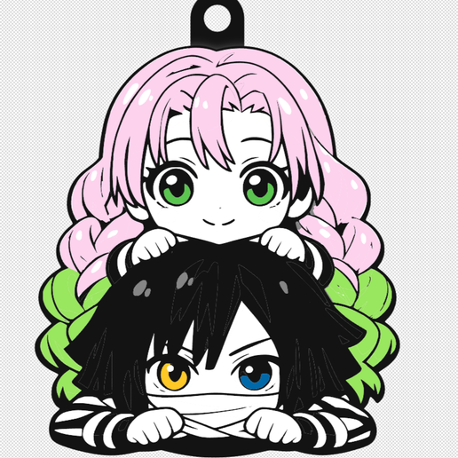 Demon Slayer - Keychain / Key Chain